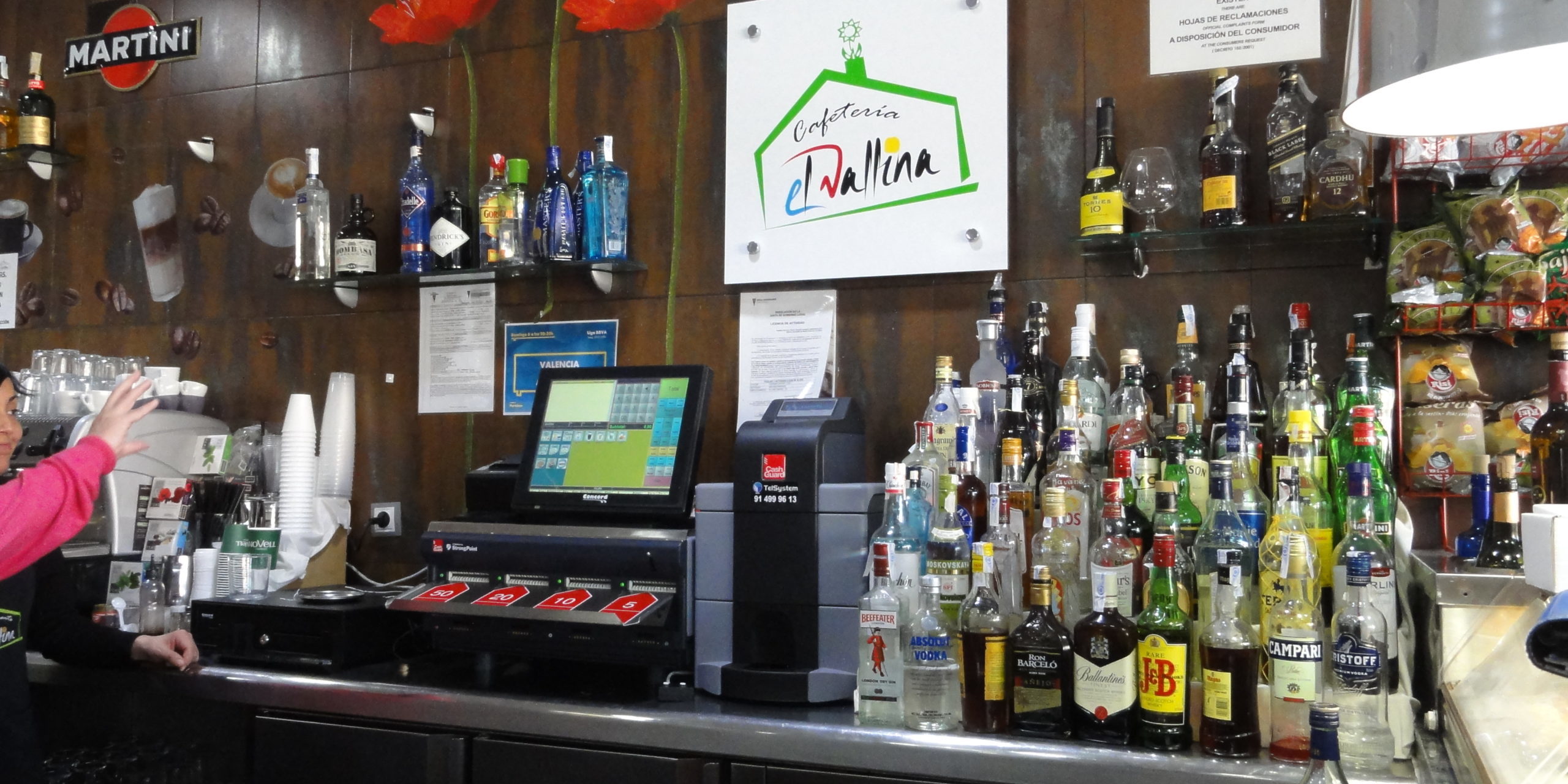 Cashguard en Restaurante El Vallina