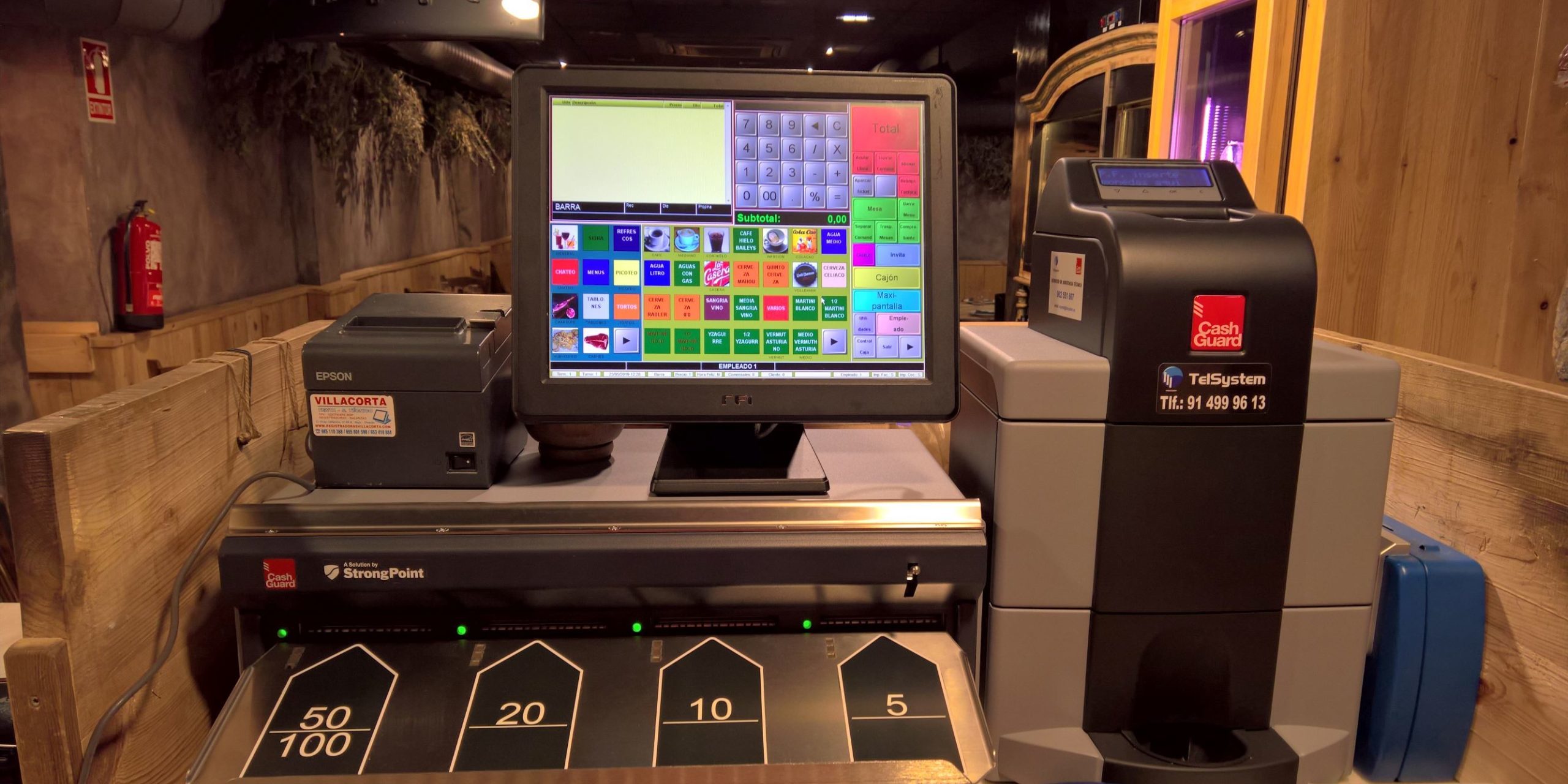 Instalacion-de-CashGuard-en-sidrería-ALterna-Telsystem-distribuidor-oficial-2 Instalación-de-CashGuard-en-sidrería